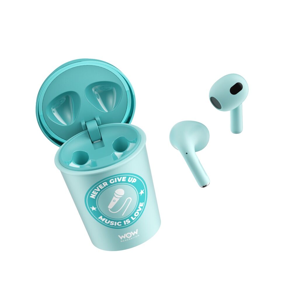 Auriculares inalámbricos WOW GENERATION con estuche tipo vaso en colores surtidos - 7