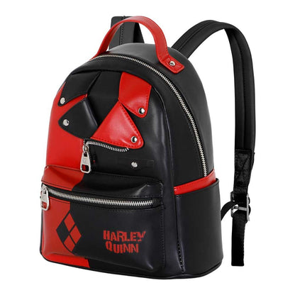 Mochila negra y roja de Harley Quinn DC Comics - 2