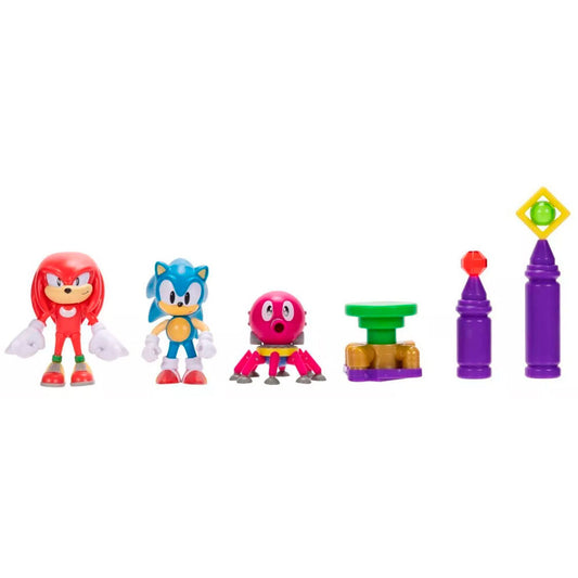 Blíster diorama Oil Ocean de Sonic con figuras de Sonic y Knuckles - 2