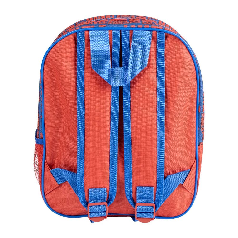 Mochila azul de Los Vengadores Marvel con Hulk, Capitán América, Thor e Iron Man - 2