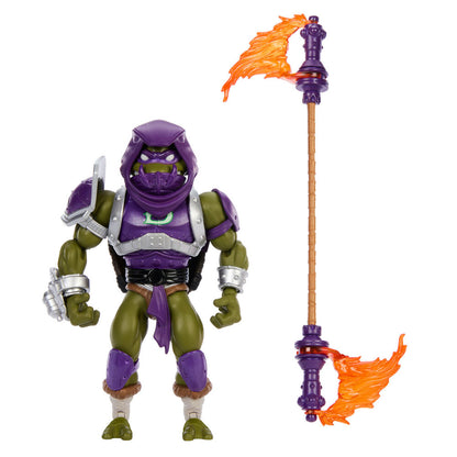 Figura articulada de Donatello Turtles of Grayskull con vara y armadura - 2