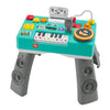 Mesa de mezclas DJ musical Fisher-Price con piano y actividades