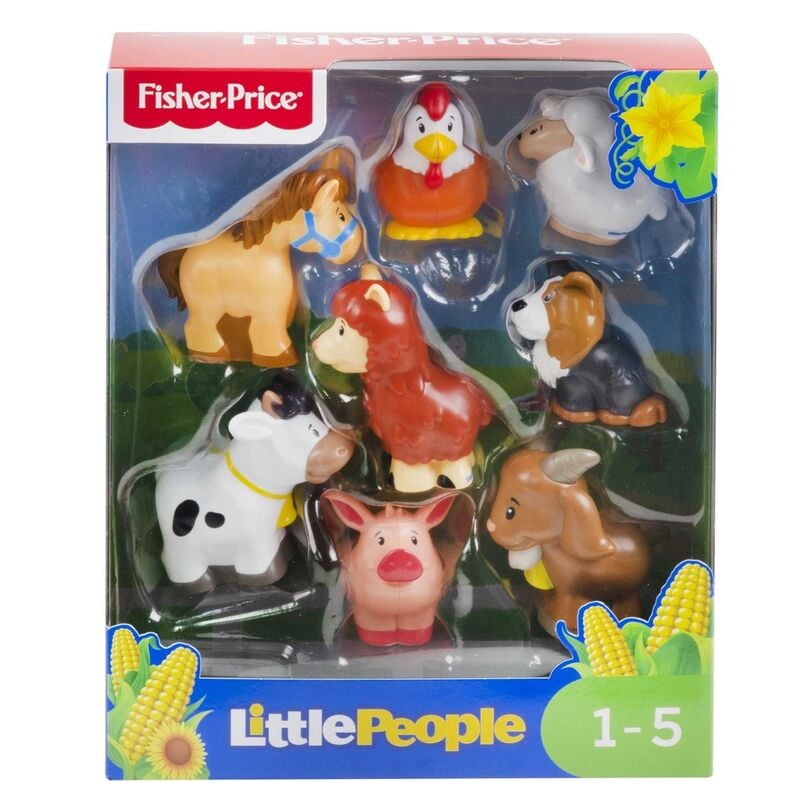 Blíster Fisher-Price Little People con ocho animales de la granja