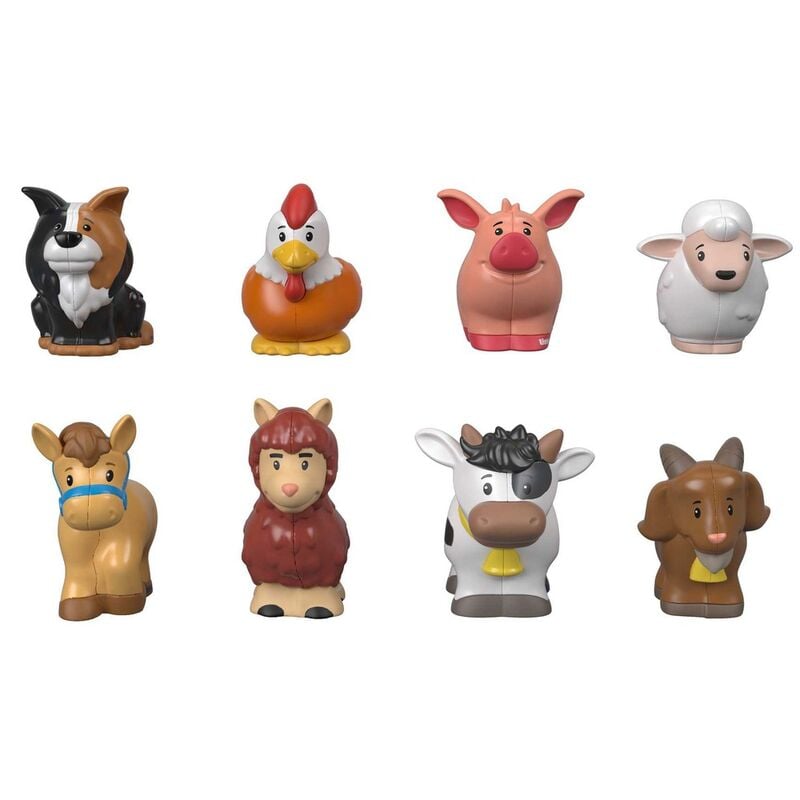 Blíster Fisher-Price Little People con ocho animales de la granja - 2