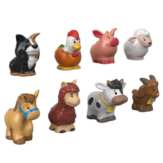 Blíster Fisher-Price Little People con ocho animales de la granja - 3