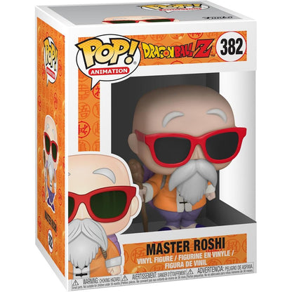 Figura Funko POP! de Dragon Ball Z Gohan Master Roshi con bastón - 3