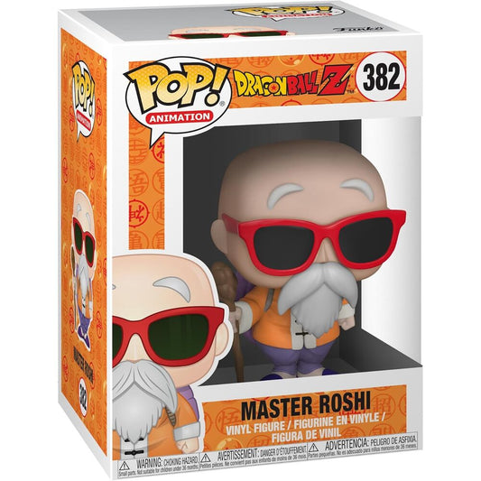 Figura Funko POP! de Dragon Ball Z Gohan Master Roshi con bastón - 3