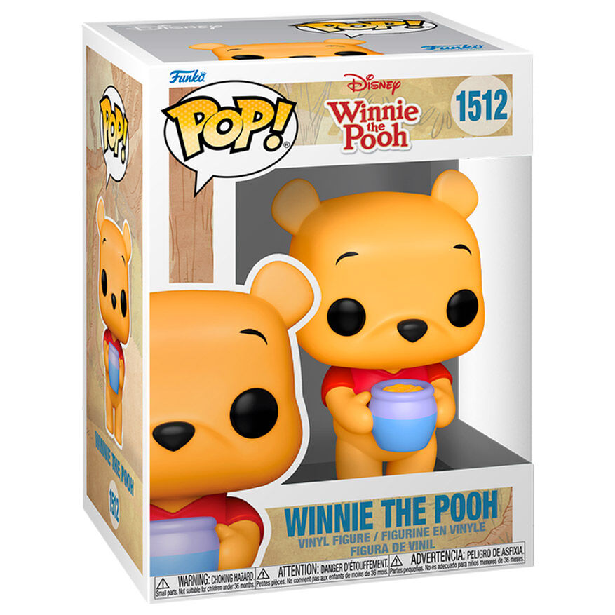 Figura Funko POP! de Winnie the Pooh con tarro de miel en caja
