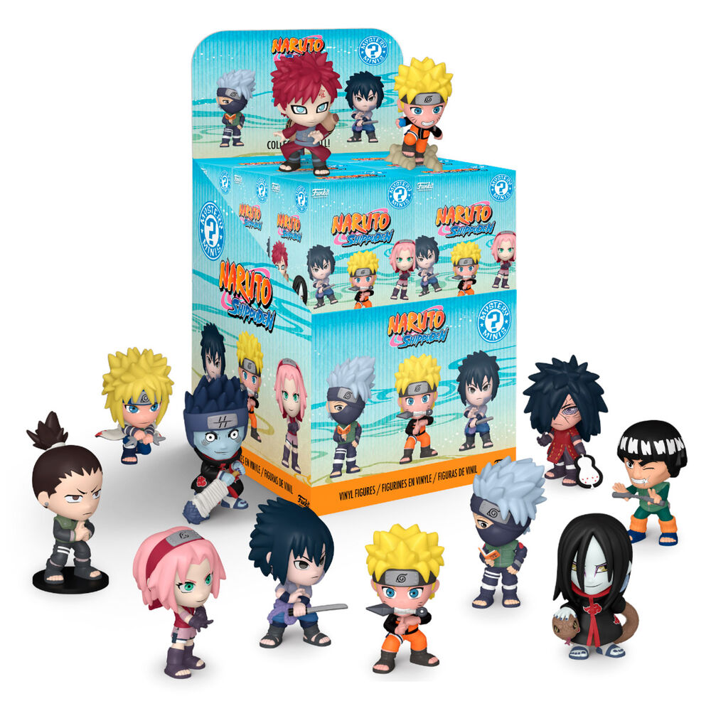 Figura Funko Mystery Mini de Naruto Shippuden en surtido