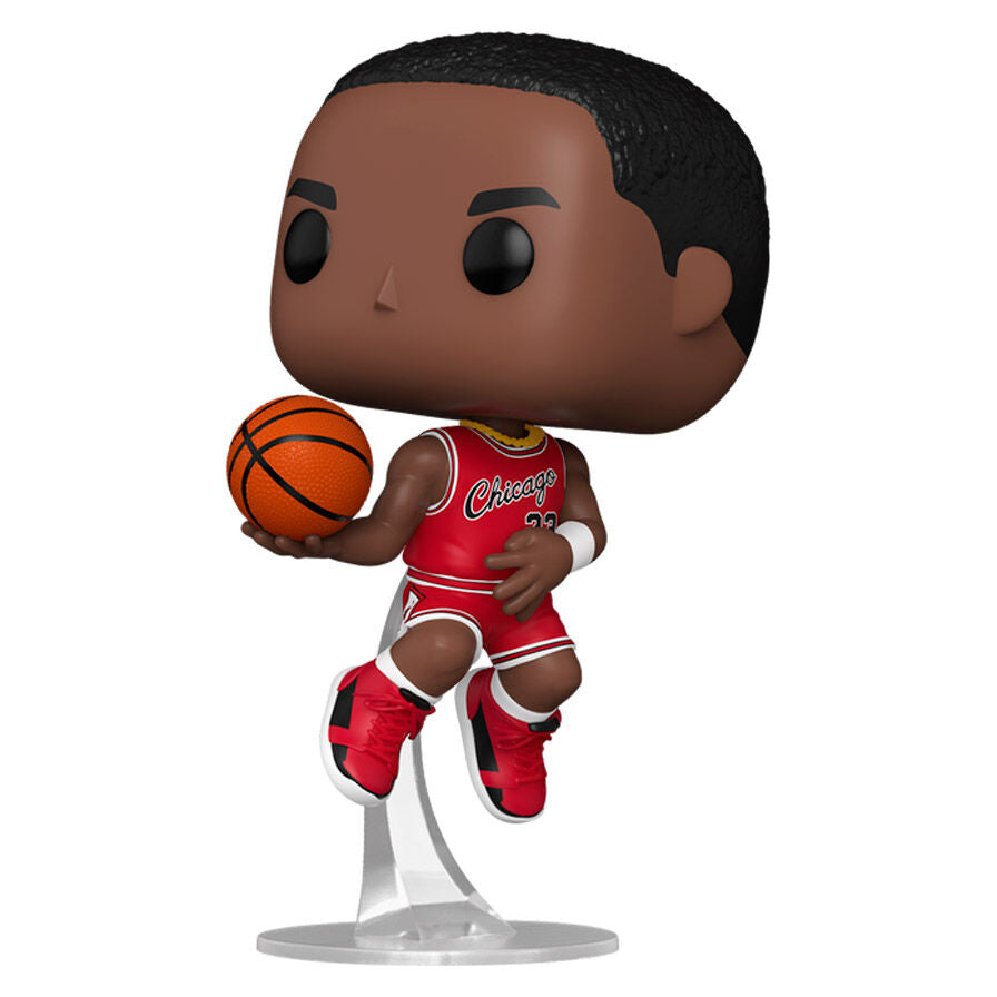 Figura Funko POP! de Michael Jordan con uniforme de los Chicago Bulls y balón - 2