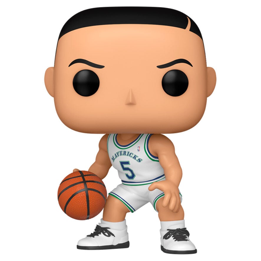 Figura Funko POP! de Jason Kidd con uniforme de Dallas Mavericks y balón de baloncesto