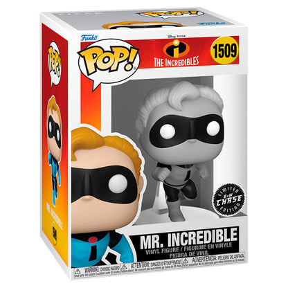 Figura Funko POP! de Mr. Increíble de Los Increíbles en caja, versión estándar y Chase - 4