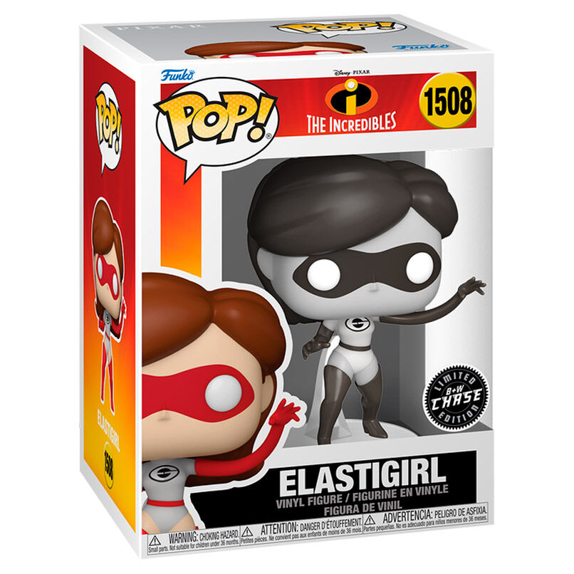 Cajas Funko POP! de Elastigirl de Los Increíbles en versión regular y Chase - 4