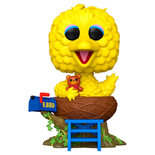 Figura Funko POP! Deluxe de Big Bird en un nido con osito y buzón - 2