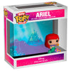 Figura FUNKO Bitty POP! Deluxe de Ariel en escena submarina