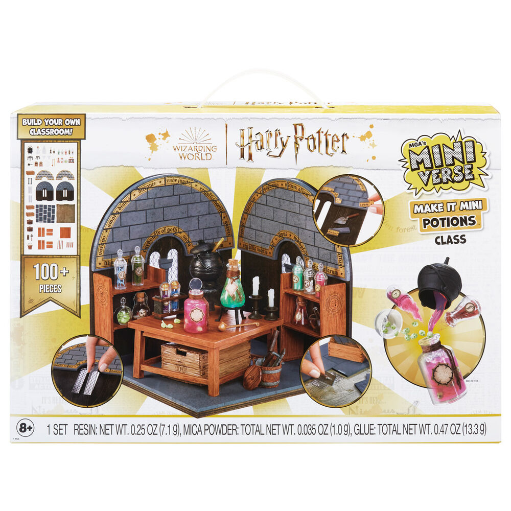 Set MGA Miniverse Harry Potter para construir una mini clase de pociones