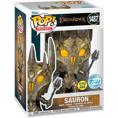 Figura FUNKO POP! Exclusive de Sauron con armadura y arma