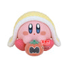 Figura Kirby Break Time ver. B con capucha amarilla y zanahoria
