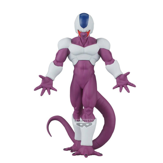 Figura de Cooler de Dragon Ball Z en tonos morados y blancos