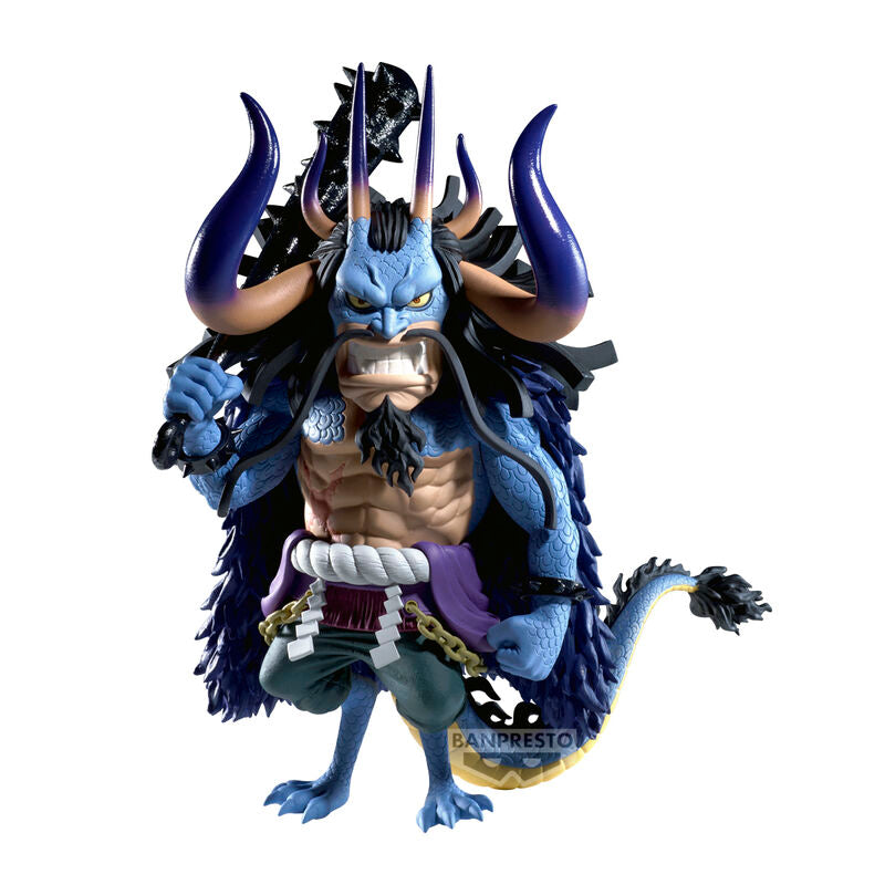 Figura de Kaido de One Piece con cuernos y escamas