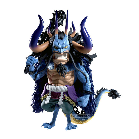 Figura de Kaido de One Piece con cuernos y escamas