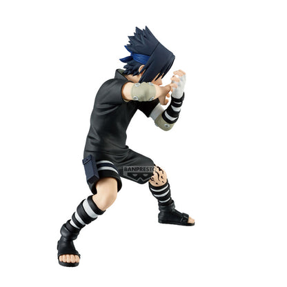 Figura de Sasuke Uchiha Vibration Stars de Naruto Shippuden en pose de combate - 2