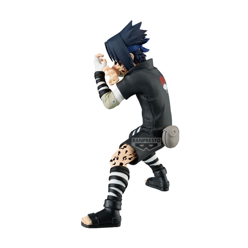 Figura de Sasuke Uchiha Vibration Stars de Naruto Shippuden en pose de combate - 3