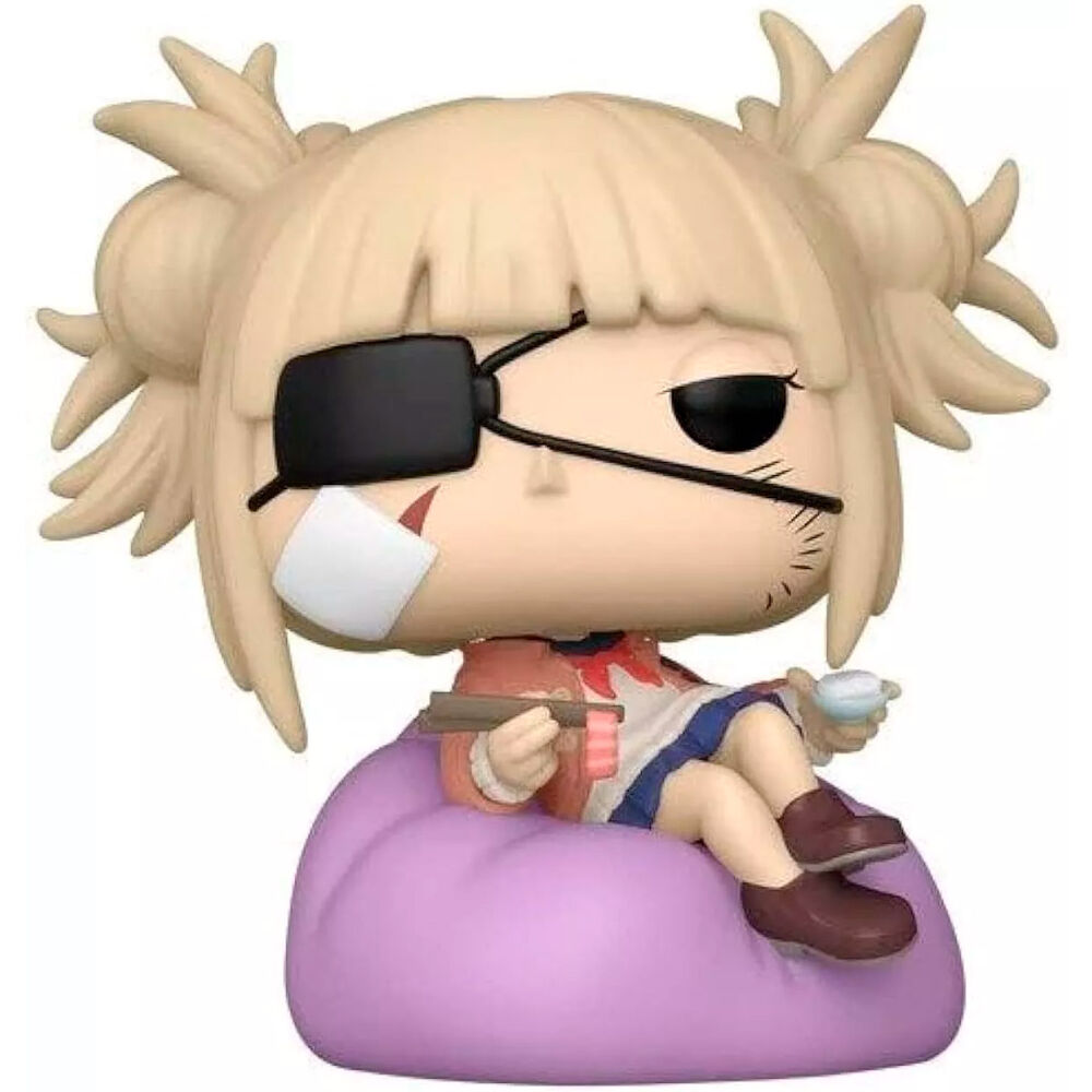 Figura Funko POP! de Himiko Toga con parche ocular y base morada