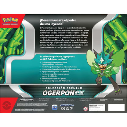 Estuche Colección Premium Ogerpon ex de Pokémon TCG - 3