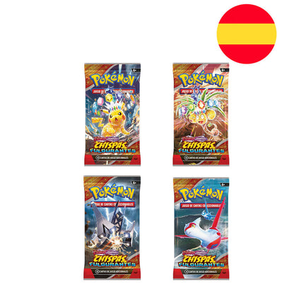 Sobre de cartas Pokémon Chispas Fulgurantes con Pikachu - 2