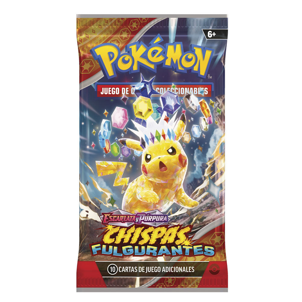 Sobre de cartas Pokémon Chispas Fulgurantes con Pikachu - 4