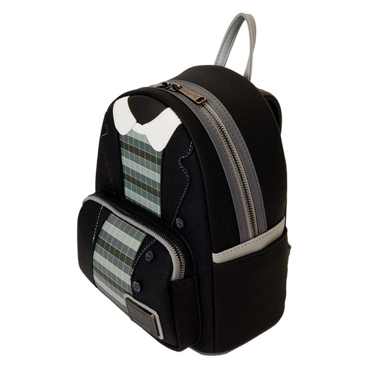 Mochila Loungefly de Lydia Deetz Beetlejuice 2 con diseño de cuadros - 4