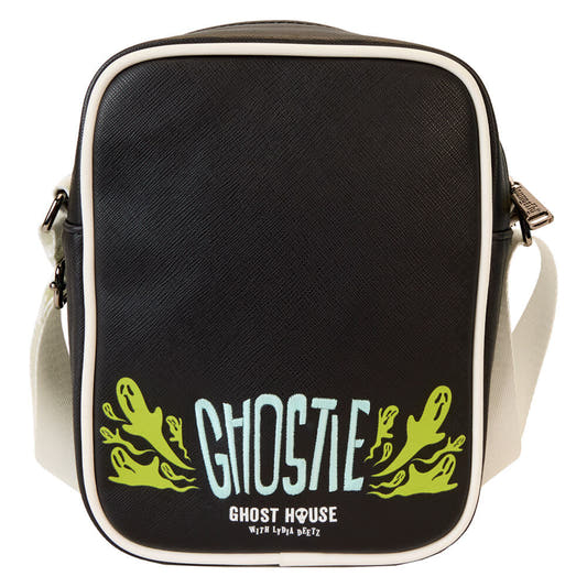Bolso bandolera Ghost House de Beetlejuice 2 Loungefly en negro y verde lima - 5
