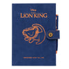 Cuaderno A5 azul de El Rey León Disney con bolígrafo a juego