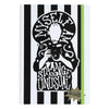 Cuaderno A5 Beetlejuice ERIK de tapa dura con diseño blanco y negro
