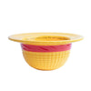 Bowl 3D amarillo del Sombrero de Paja de Luffy