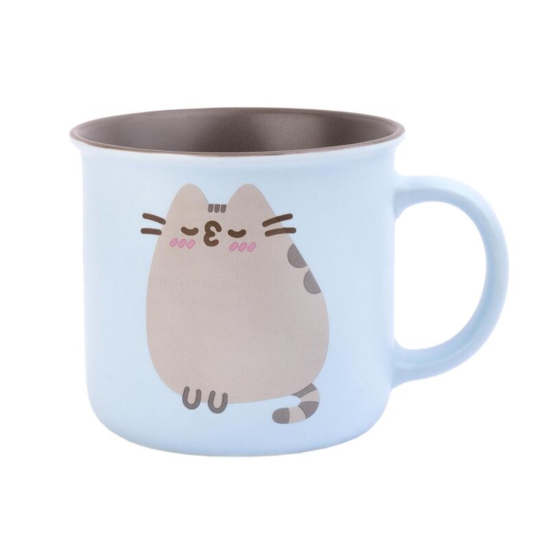 Taza azul claro Purrfect Love con ilustración de Pusheen