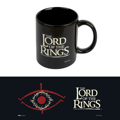 Taza negra ERIK de El Señor de los Anillos de 300 ml