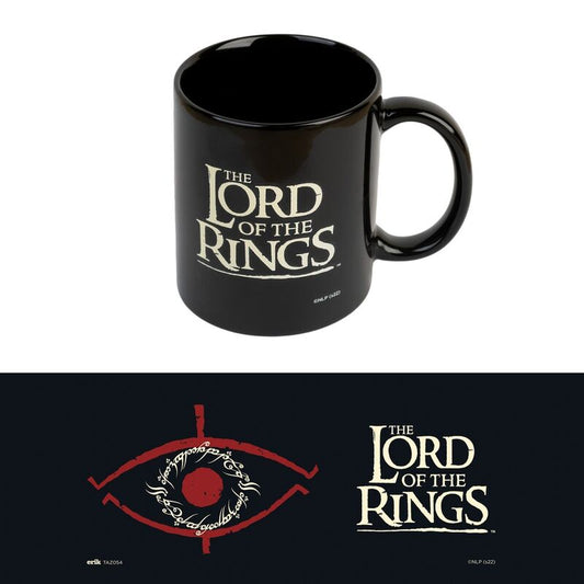 Taza negra ERIK de El Señor de los Anillos de 300 ml