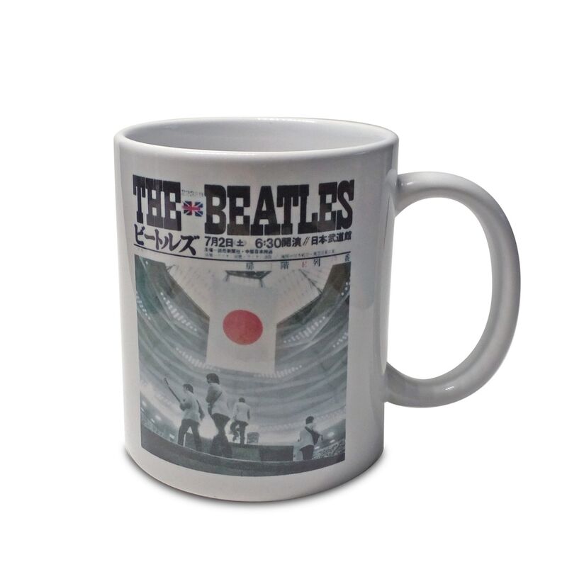 Taza de cerámica The Beatles con diseño del Nippon Budokan Hall
