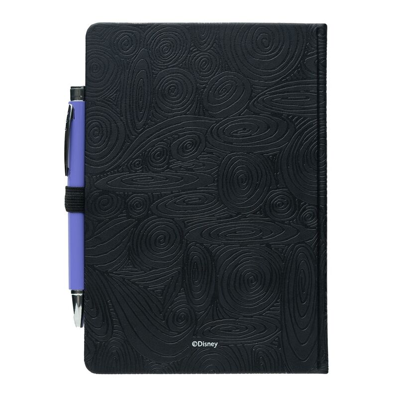 Cuaderno A5 negro de Pesadilla Antes de Navidad con bolígrafo morado - 2
