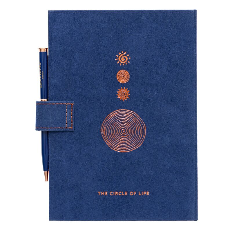 Cuaderno A5 azul de El Rey León Disney con bolígrafo a juego - 2