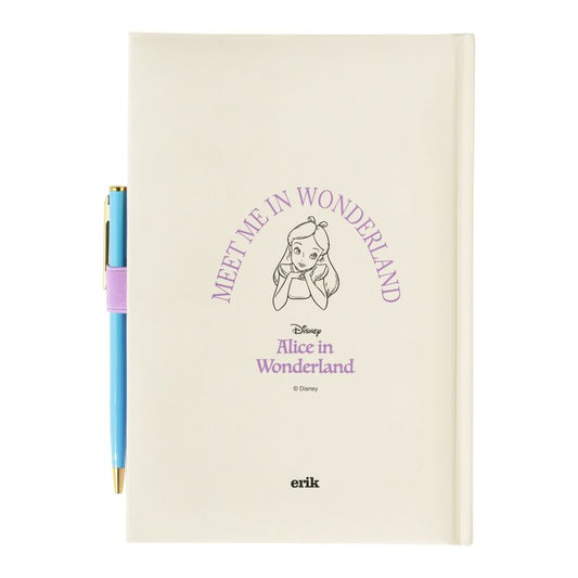 Cuaderno A5 Disney de Alicia en el País de las Maravillas con bolígrafo azul - 2