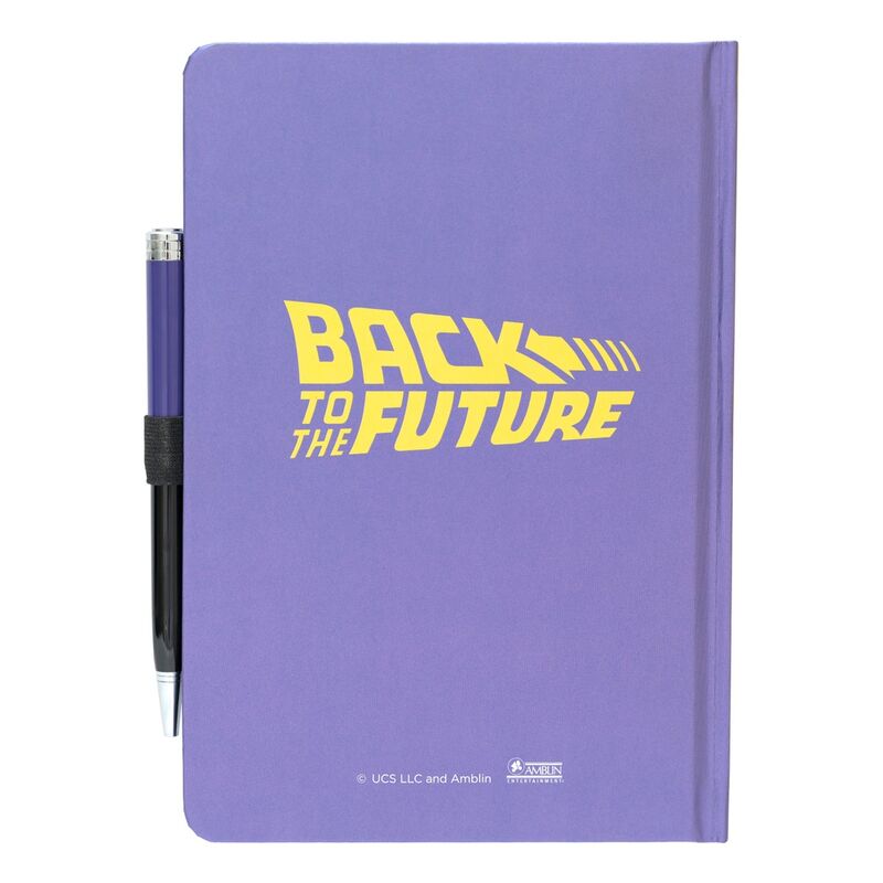 Cuaderno A5 ERIK de Regreso al Futuro con bolígrafo - 2
