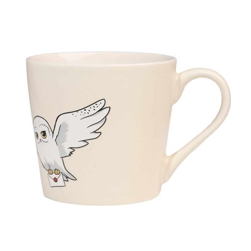 Taza crema de Hedwig de Harry Potter con una carta - 2