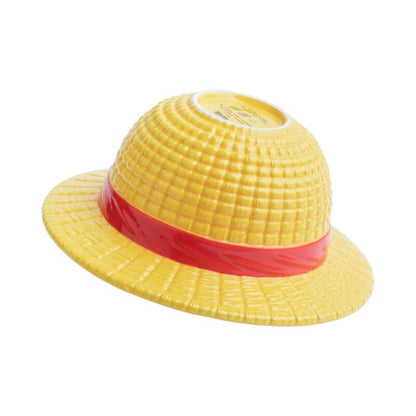 Bowl 3D amarillo del Sombrero de Paja de Luffy - 2