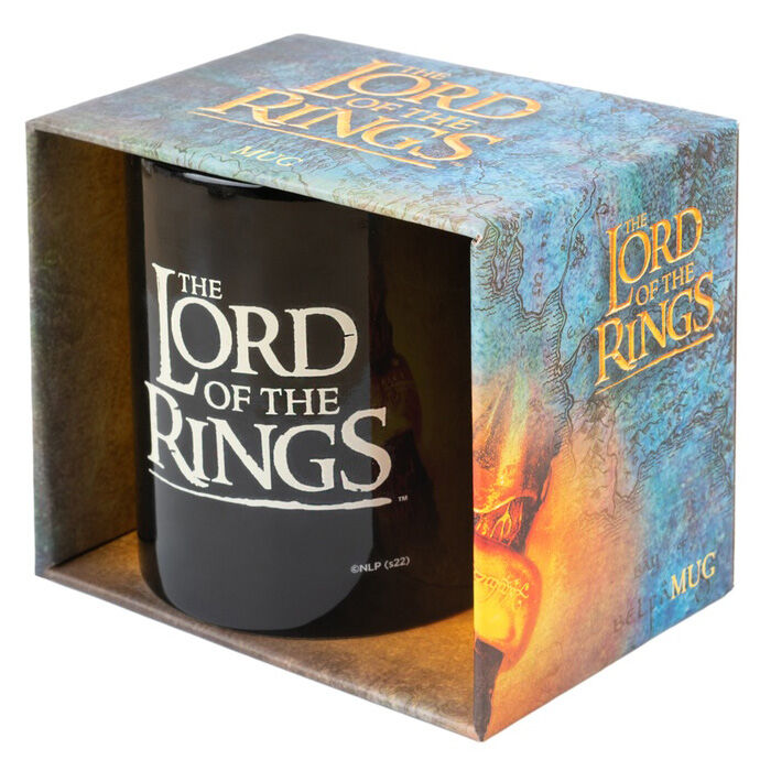 Taza negra ERIK de El Señor de los Anillos de 300 ml - 2
