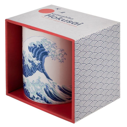 Taza de cerámica ERIK con La gran ola de Kanagawa de Hokusai - 2