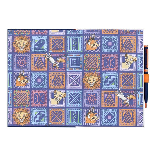 Cuaderno A5 azul de El Rey León Disney con bolígrafo a juego - 3