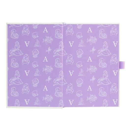 Cuaderno A5 Disney de Alicia en el País de las Maravillas con bolígrafo azul - 3